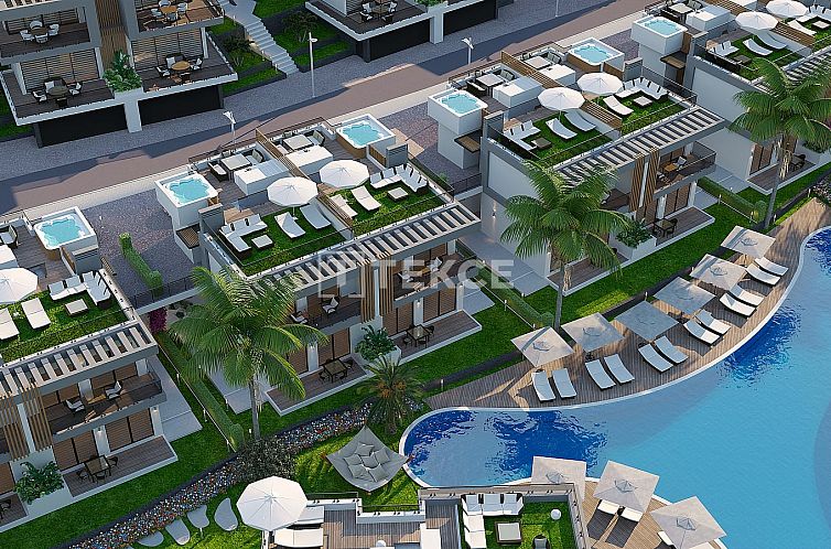 Geschakelde woning in Girne