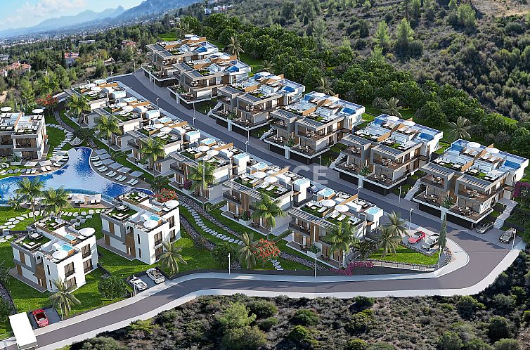 Geschakelde woning in Girne