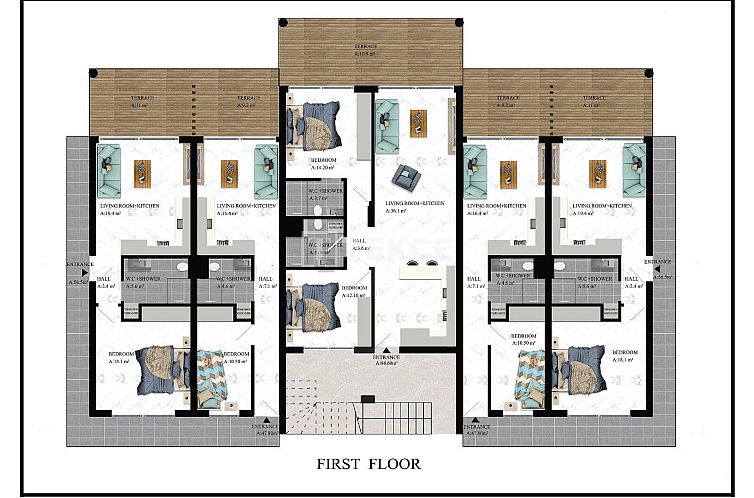 Appartement in Girne