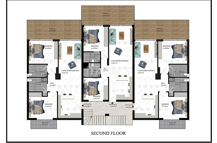 Appartement in Girne