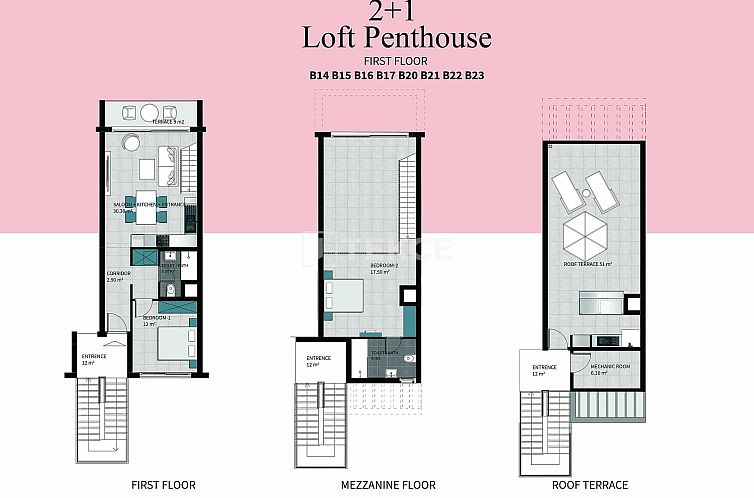 Appartement in Girne