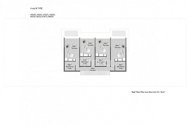 Appartement in Girne