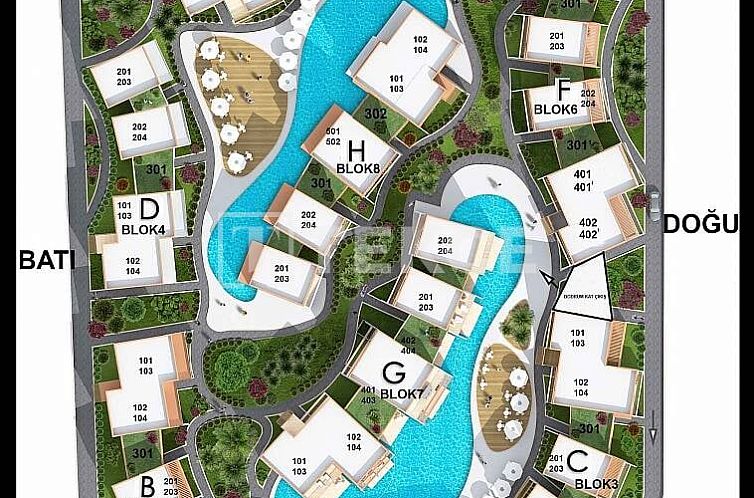 Appartement in Karaoğlanoğlu