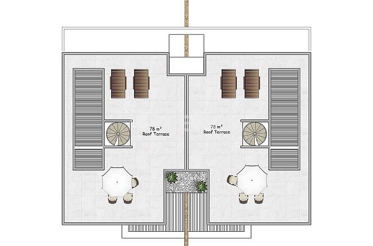 Geschakelde woning in Karaağaç
