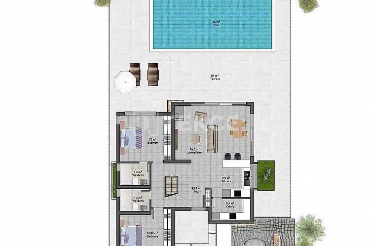 Geschakelde woning in Karaağaç