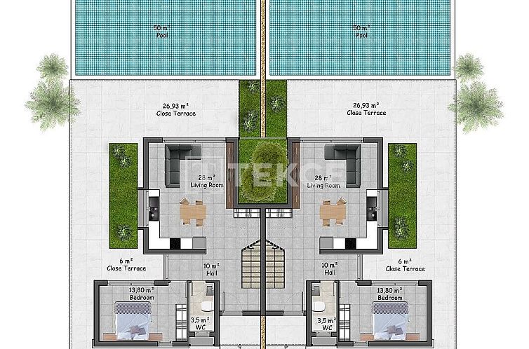 Vrijstaande woning in Girne