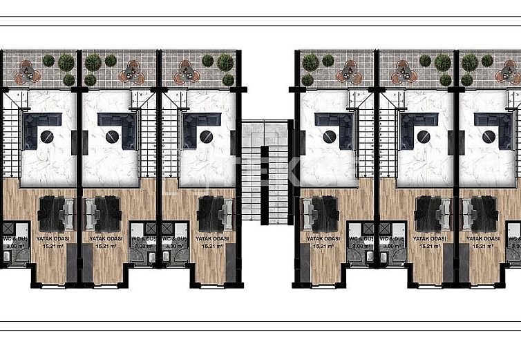 Appartement in Girne