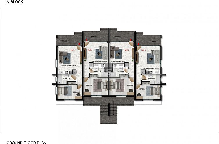 Appartement in Girne