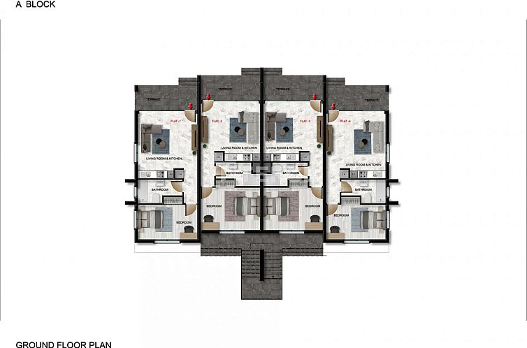 Appartement in Girne