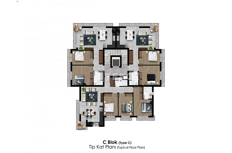 Appartement in Girne