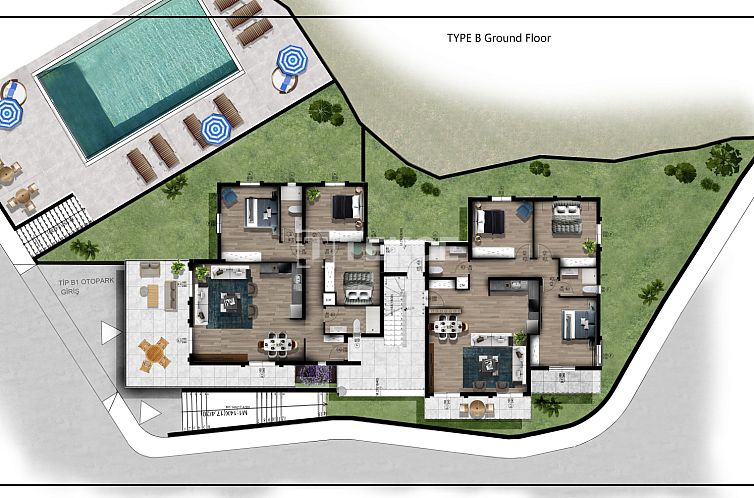 Appartement in Girne