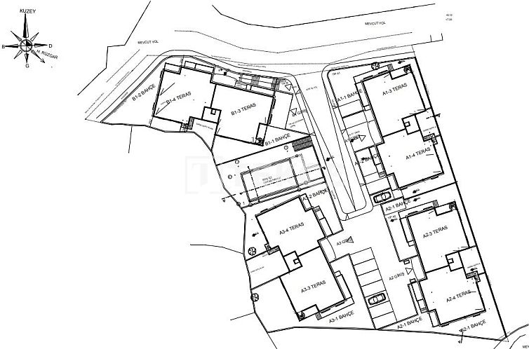 Appartement in Girne