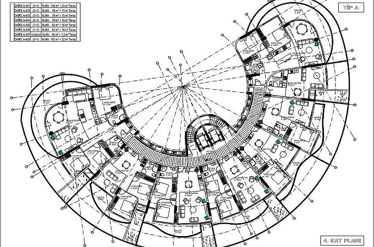 Appartement in Girne
