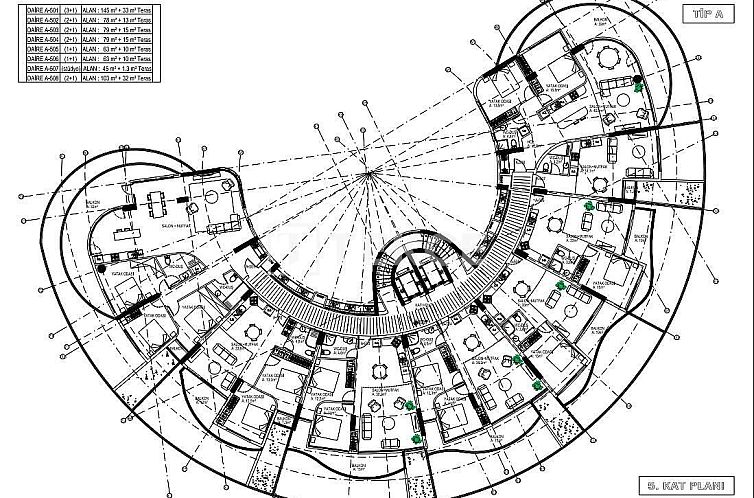 Appartement in Girne