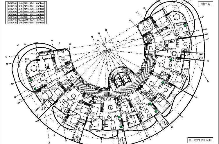 Appartement in Girne