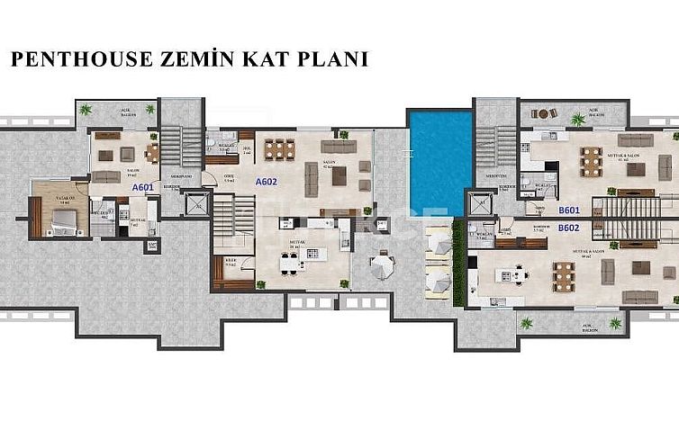 Appartement in Girne