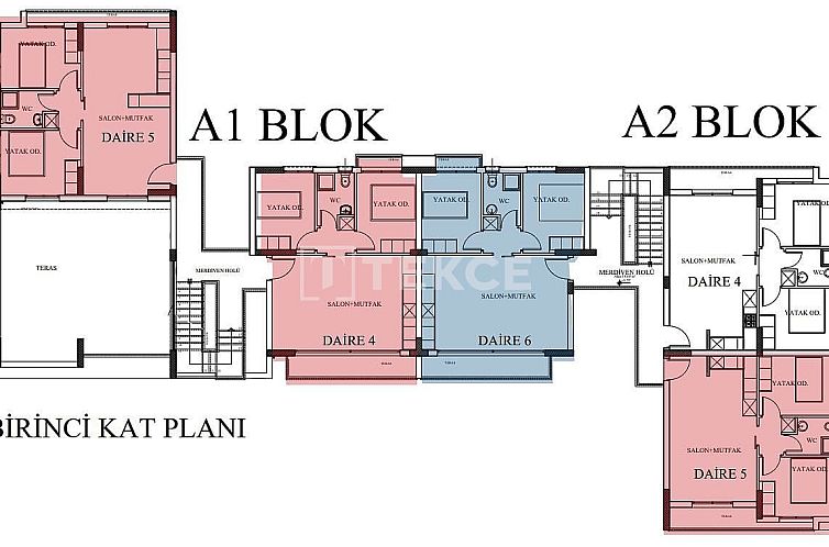 Appartement in Girne