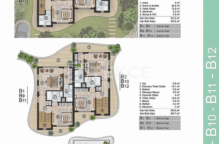 Vrijstaande woning in Girne