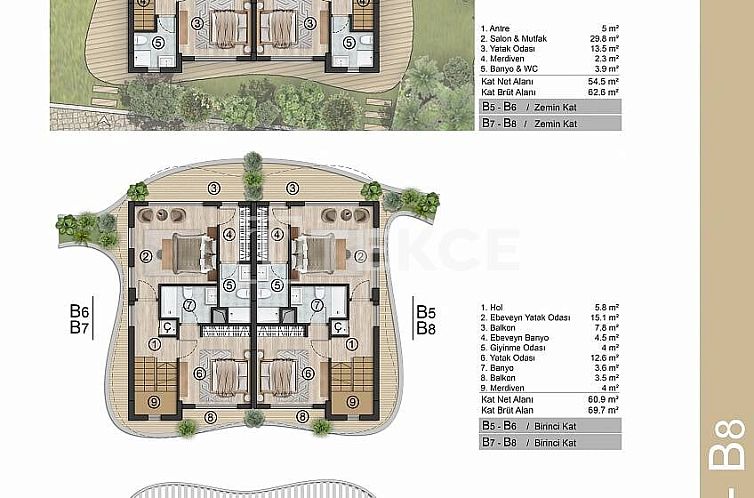 Vrijstaande woning in Girne