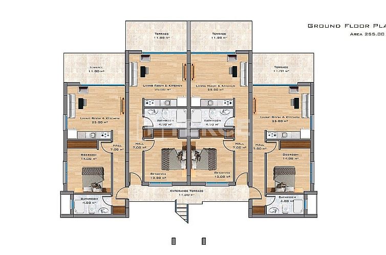 Appartement in Girne