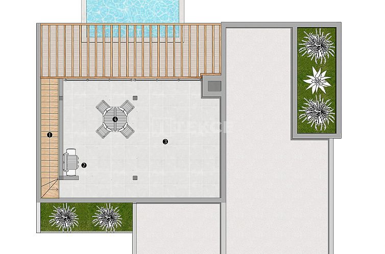 Geschakelde woning in Karaağaç