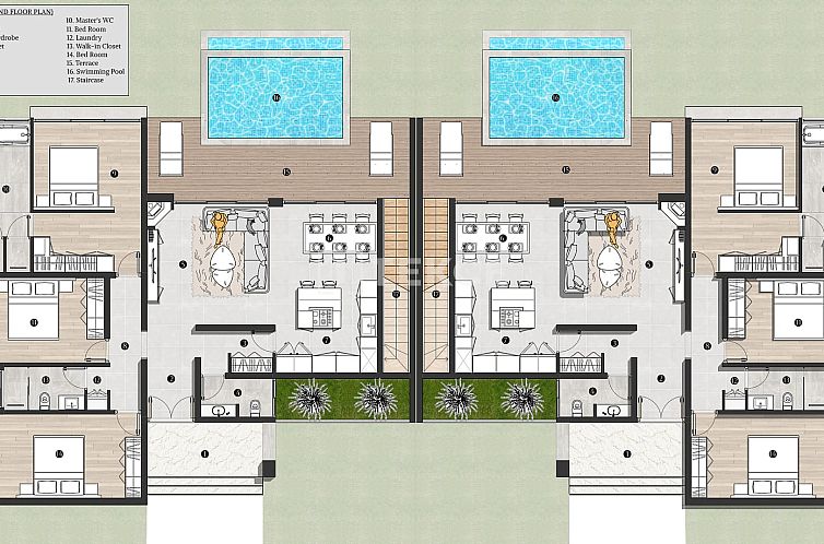Vrijstaande woning in Girne