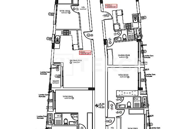 Appartement in Girne