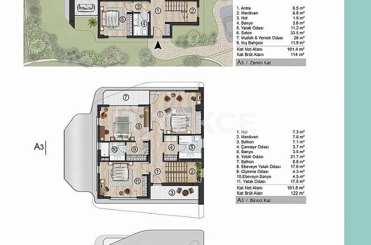 Vrijstaande woning in Girne