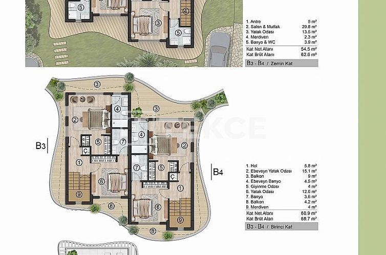 Vrijstaande woning in Girne