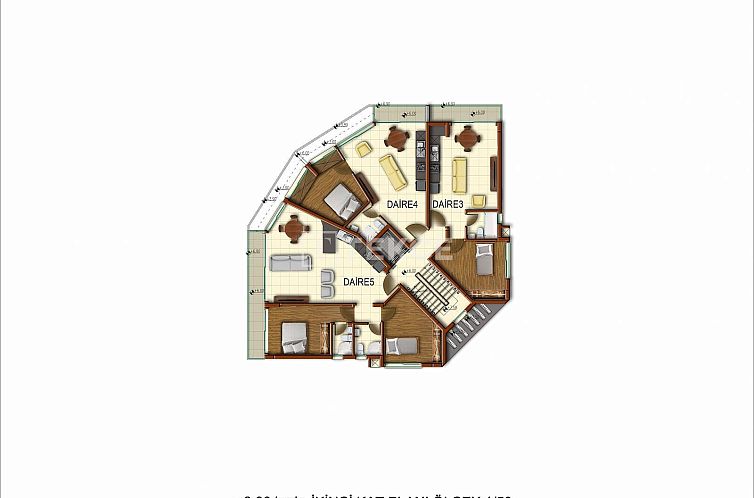 Appartement in Girne