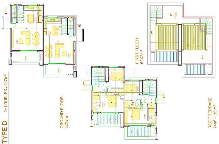 Geschakelde woning in Bahçeli