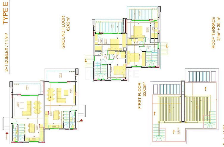 Geschakelde woning in Bahçeli
