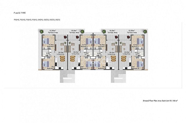 Appartement in Girne