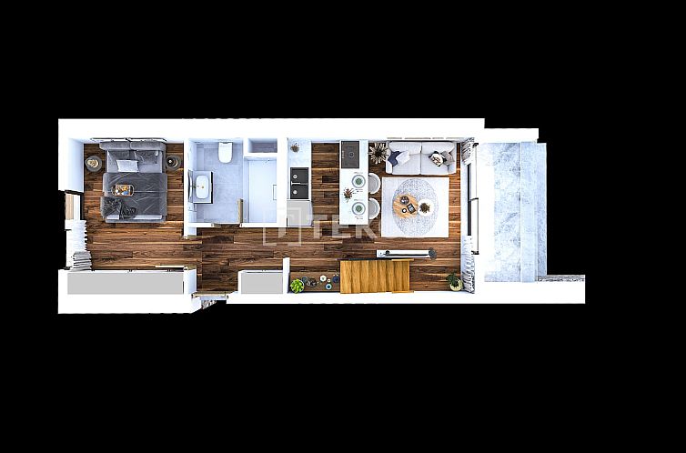 Appartement in Girne