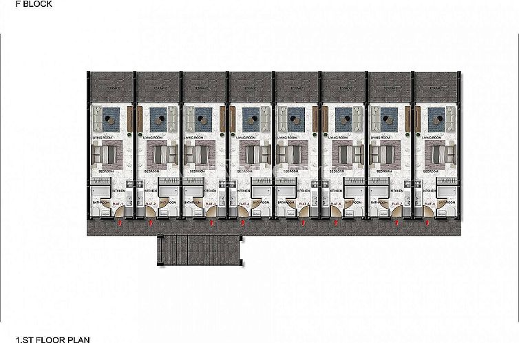 Appartement in Girne