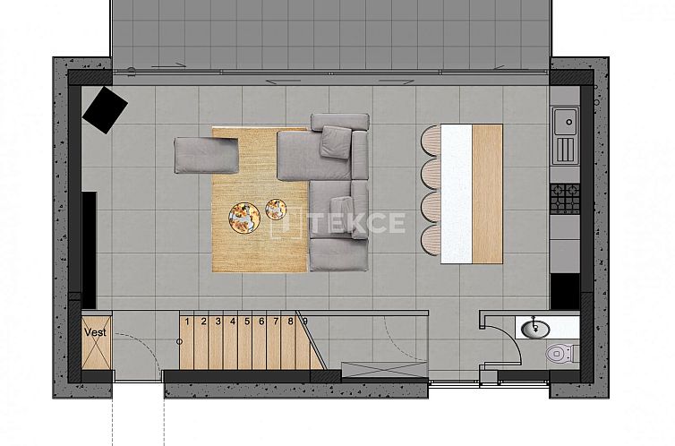 Vrijstaande woning in Girne