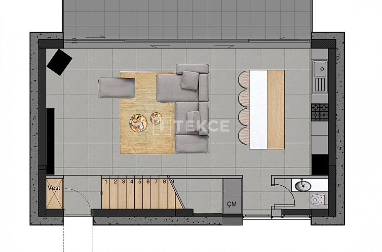 Vrijstaande woning in Girne