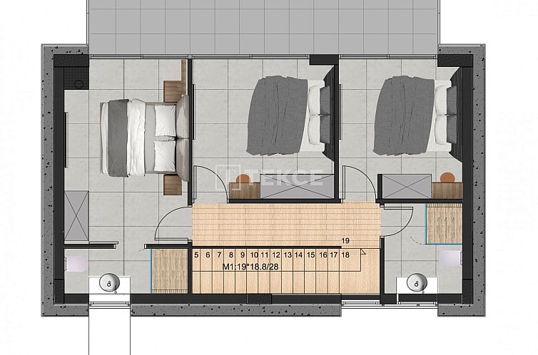 Vrijstaande woning in Girne