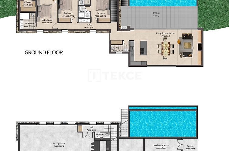 Vrijstaande woning in Girne