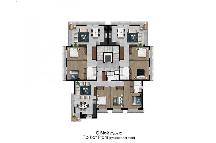 Appartement in Girne