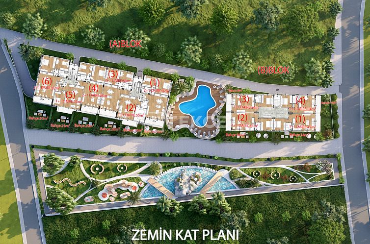 Appartement in Girne