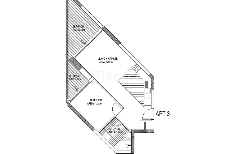 Appartement in Lefke