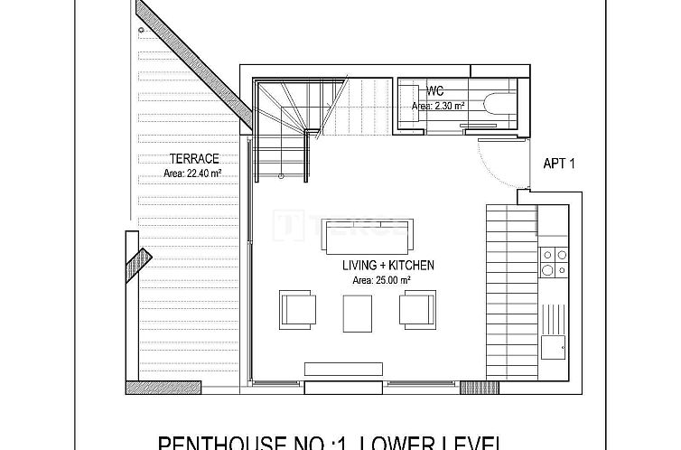 Appartement in Lefke