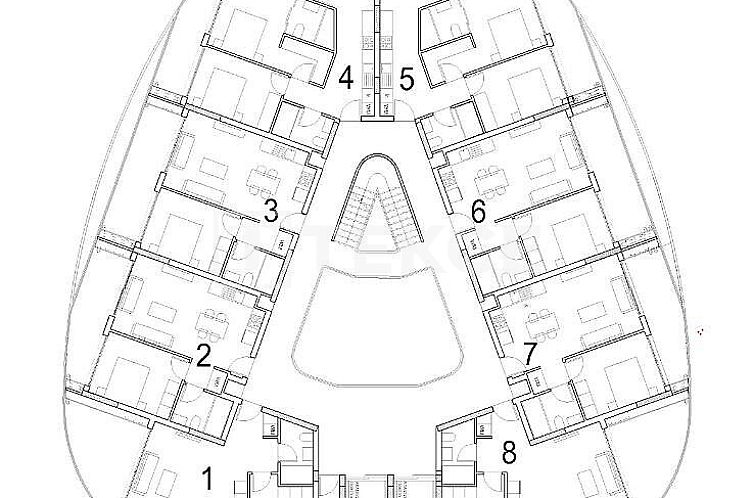 Appartement in Gaziveren