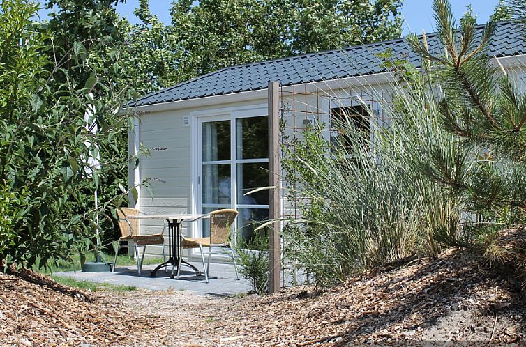 Enjoy the green surroundings at Luxe 2 persoons Hotelchalet in De Cocksdorp, Texel, Wadden Islands.