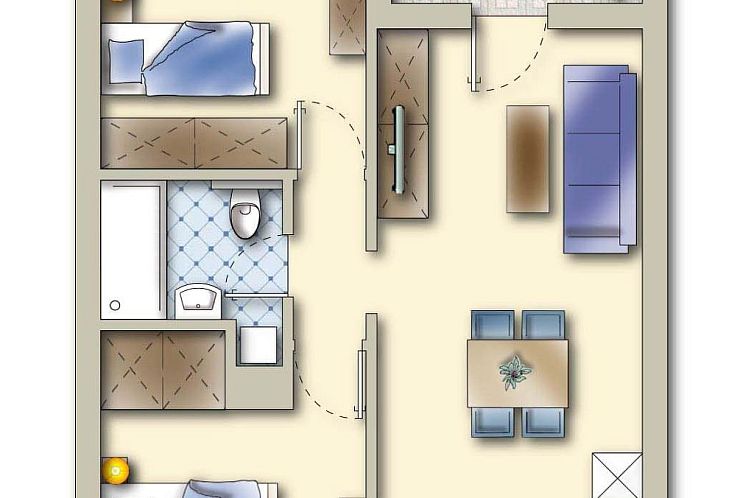 Appartement Skeleas7