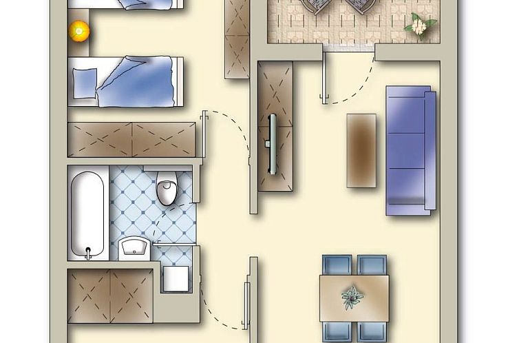 Appartement Skeleas2