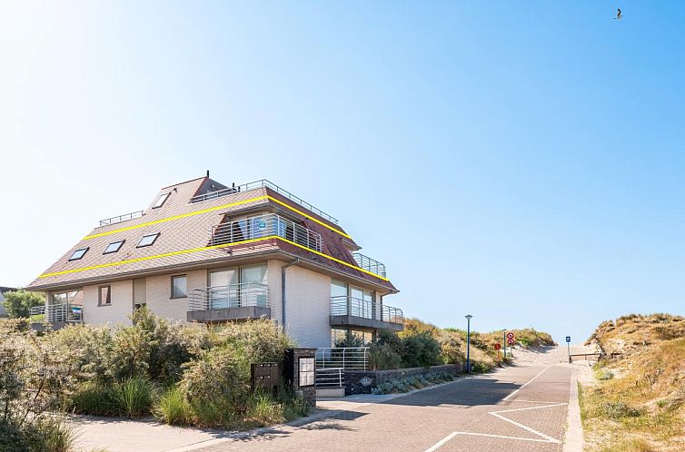 Seawhisper-Ferienhaus in Koksijde, Westflandern, mit schoenem Blick auf die Duenen und die Kueste, ideal fuer einen entspannten Aufenthalt.