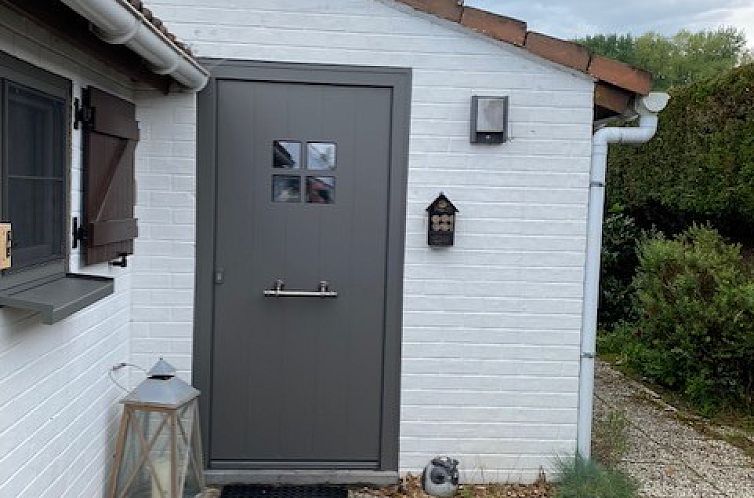 Ingang van Jonathan Livingston Seagull Holidayhome in Adinkerke, charmant vakantiehuis in West-Vlaanderen, Belgie.