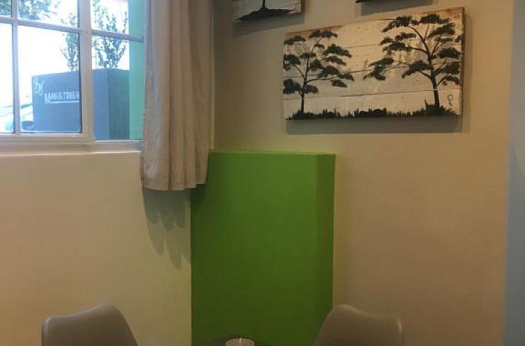 Man And Tree House